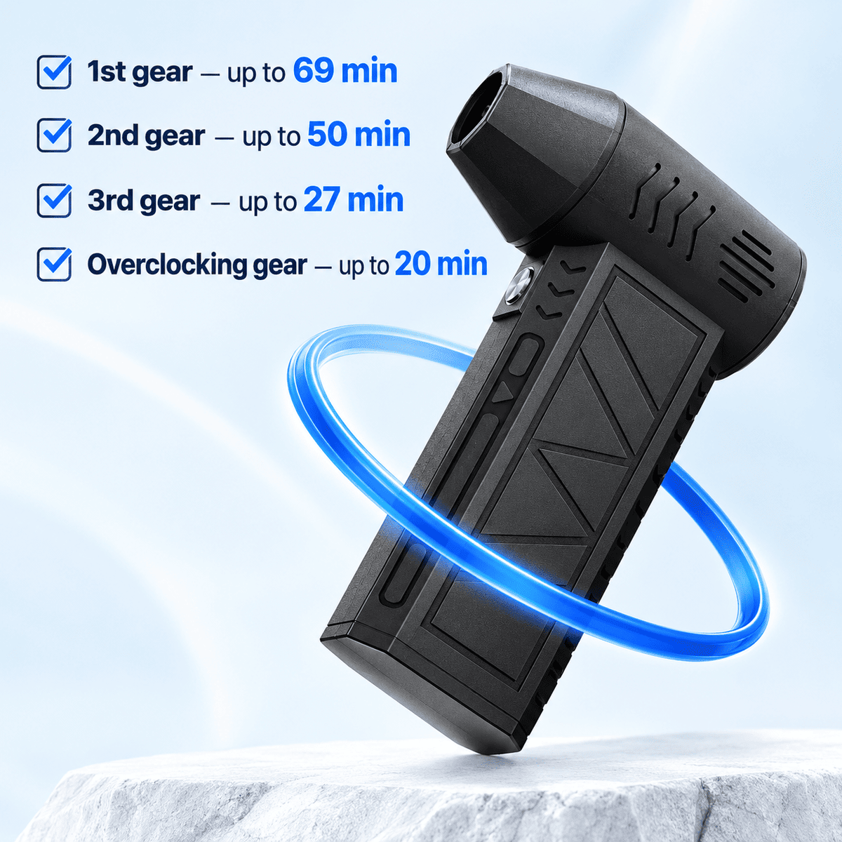 Cordless Turbo Jet Blower – High-Speed Portable Air Duster
